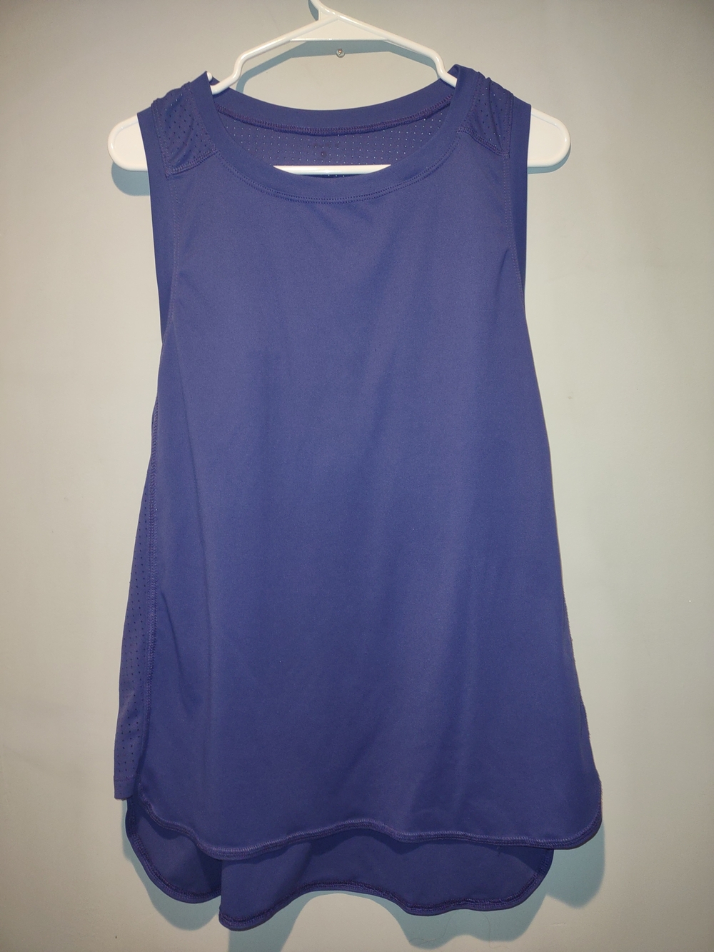 Women's Blue Athletic Tank Top